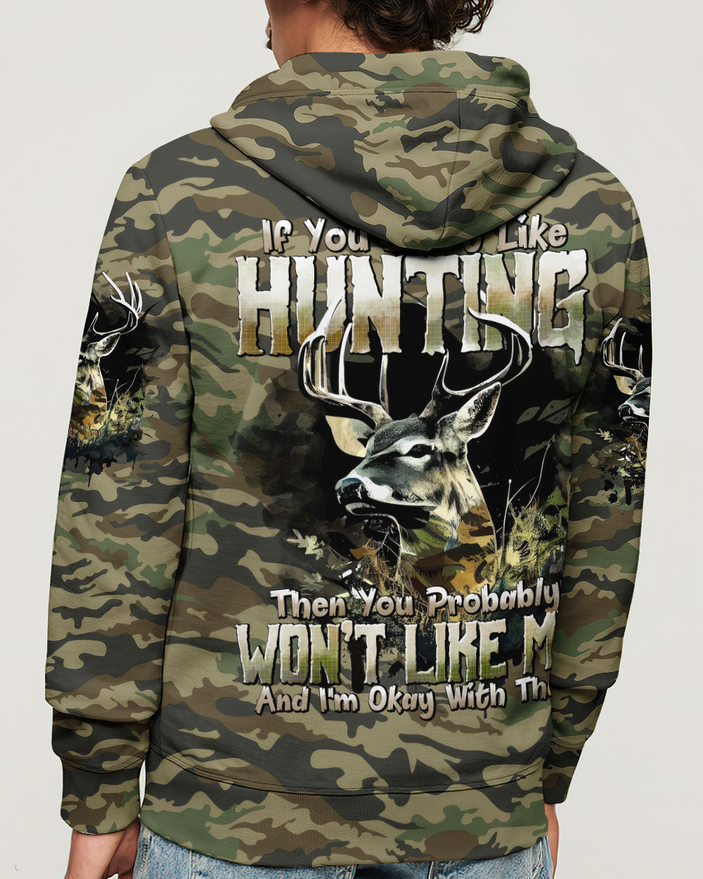 BLISSCORNERS IF YOU DON'T LIKE HUNTING ALL OVER PRINT