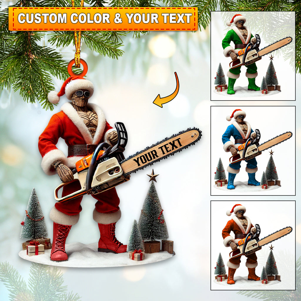 Blisscorners Custom Name Carpenter Ornament, Christmas Gift Ornament2D Flat LM2111