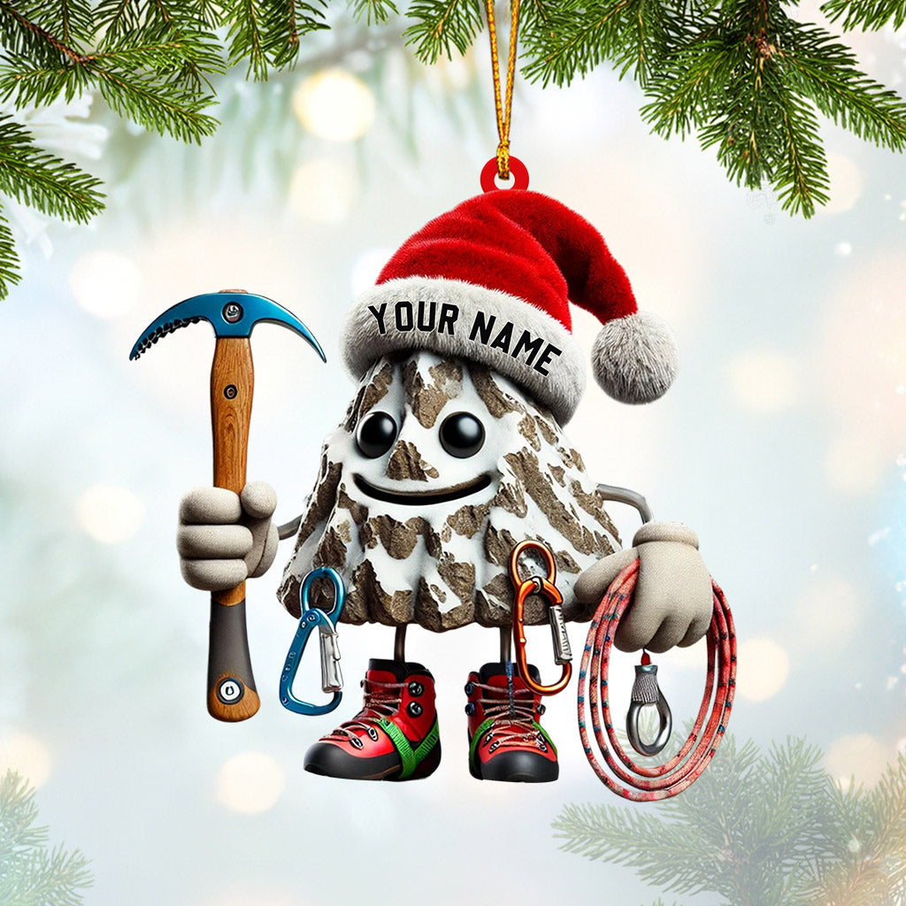 Blisscorners Climbing Home Decor Christmas Ornament, Personalized Ornament2D Flat LM2211