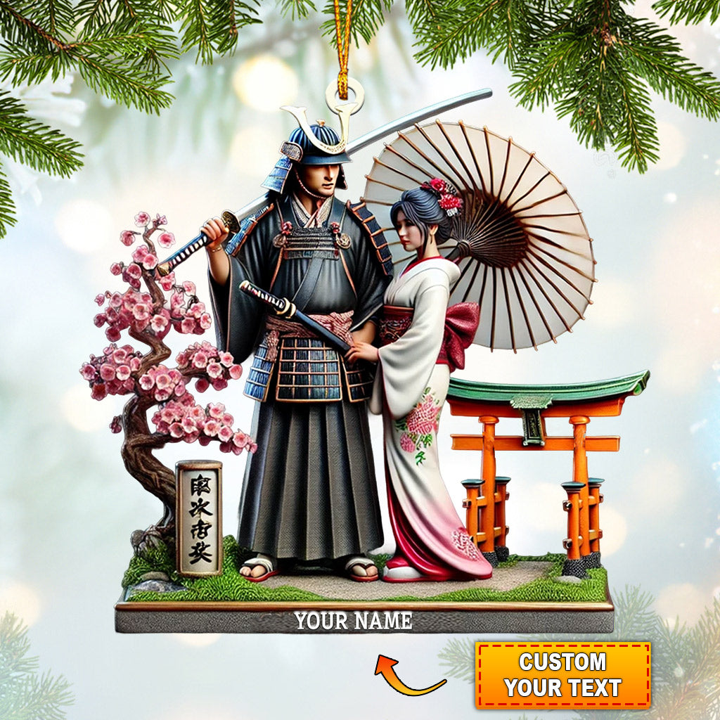 Blisscorners Japanese Home Decor Christmas Ornament, Personalized Ornament2D Flat LM2211