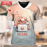 Blisscorners Personalized Nurse Shirts - Embrace the Nurse Life with Style