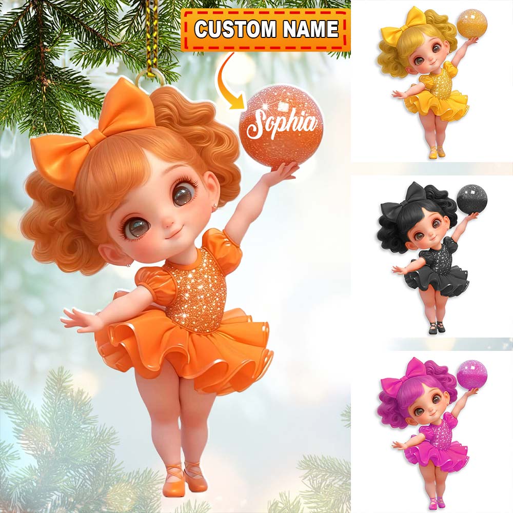 Blisscorners Baby Doll, Home Decor, Christmas Ornament, Personalized Ornament2D Flat LM2111