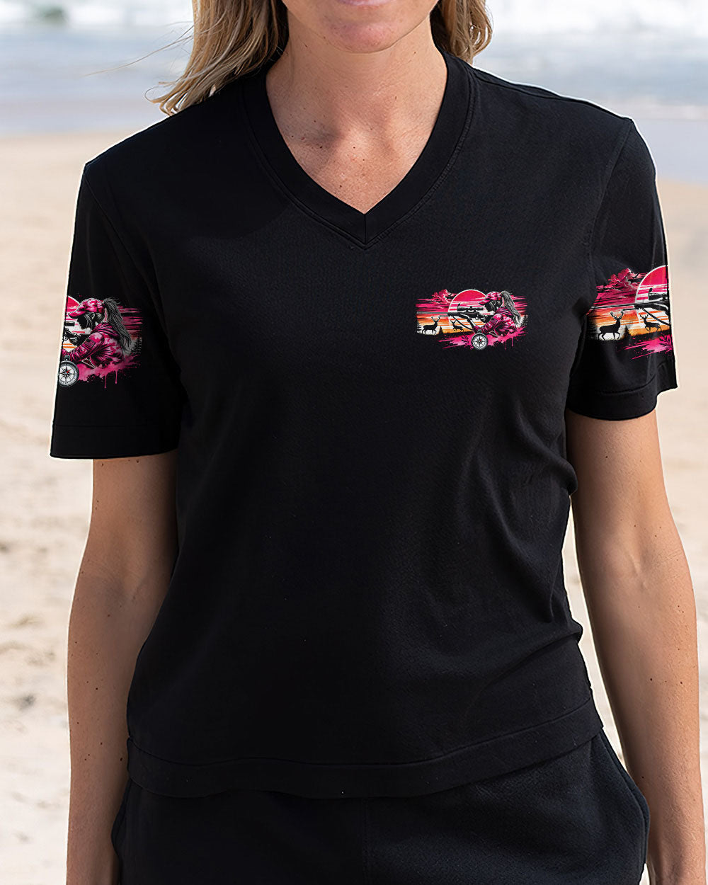 BLISSCORNERS GIRLS HUNT TOO ONLY PRETTIER ALL OVER PRINT