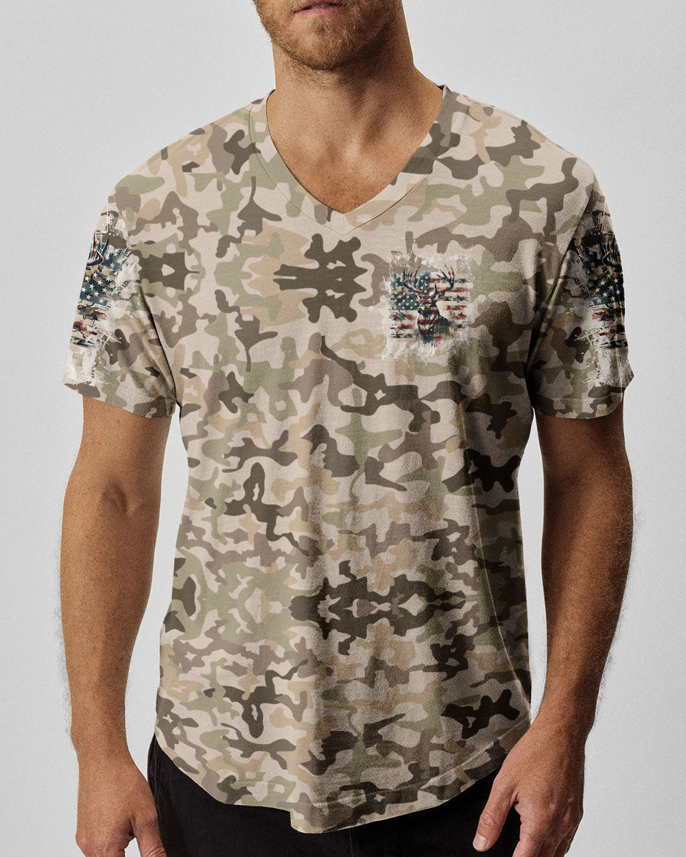 BLISSCORNERS GO HUNTING IN THEIR SEVENTIES DEER ALL OVER PRINT