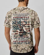 BLISSCORNERS GO HUNTING IN THEIR SEVENTIES DEER ALL OVER PRINT