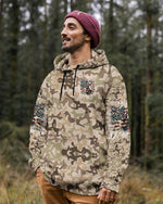 BLISSCORNERS GO HUNTING IN THEIR SEVENTIES DEER ALL OVER PRINT