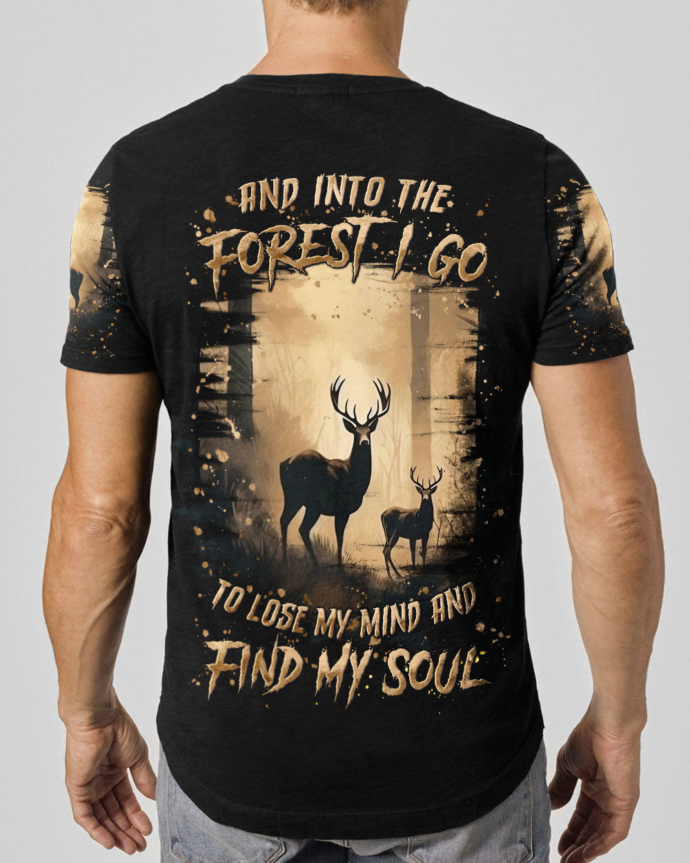 BLISSCORNERS AND INTO THE FOREST I GO ALL OVER PRINT