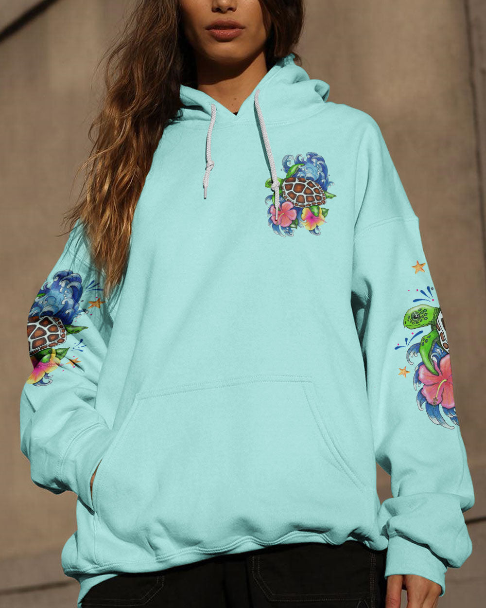 BLISSCORNERS SANDY TOES SUNKISSED NOSE TURTLE ALL OVER PRINT