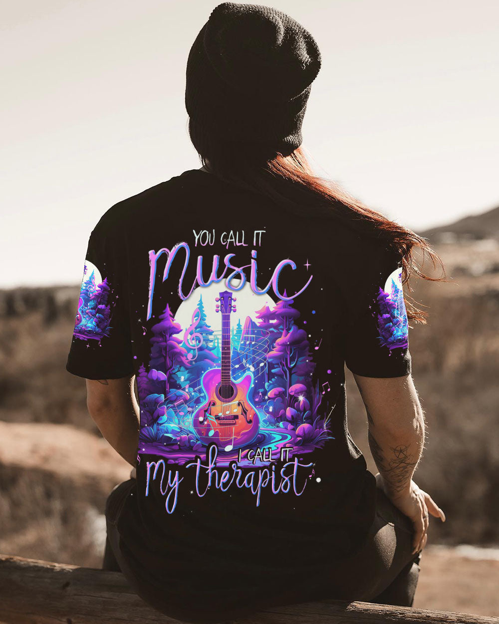 BLISSCORNERS YOU CALL IT MUSIC GUITAR ALL OVER PRINT