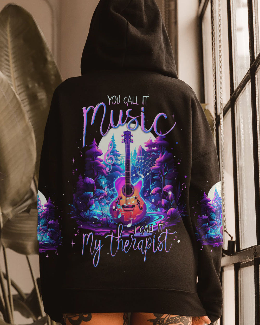 BLISSCORNERS YOU CALL IT MUSIC GUITAR ALL OVER PRINT