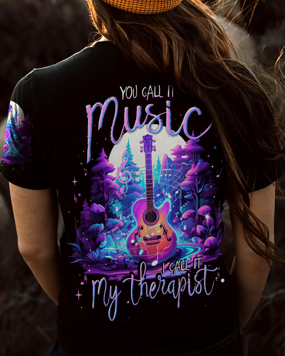 BLISSCORNERS YOU CALL IT MUSIC GUITAR ALL OVER PRINT