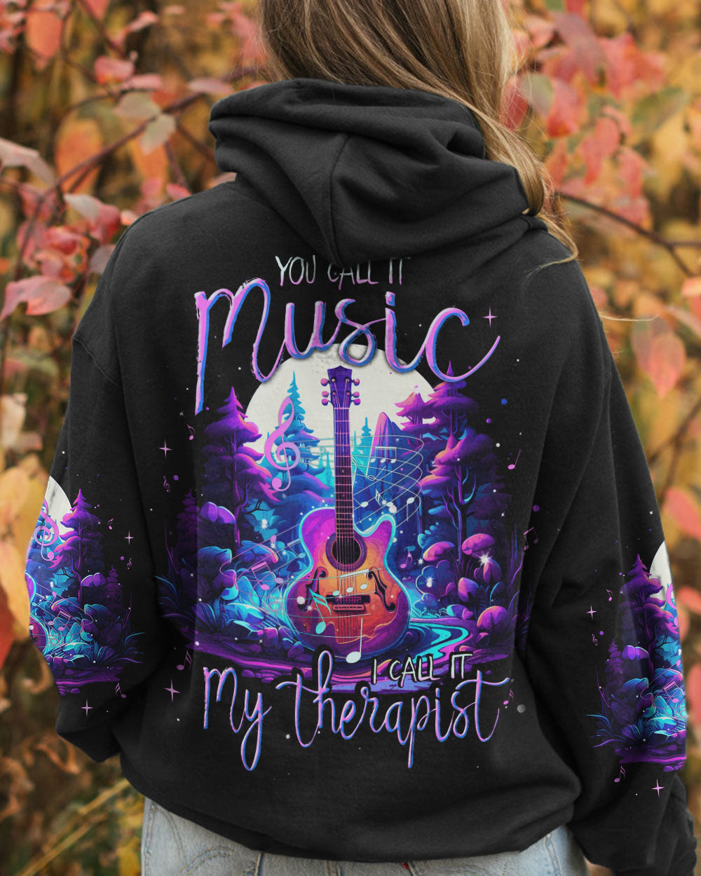 BLISSCORNERS YOU CALL IT MUSIC GUITAR ALL OVER PRINT