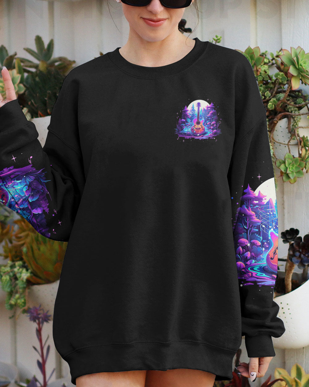 BLISSCORNERS YOU CALL IT MUSIC GUITAR ALL OVER PRINT