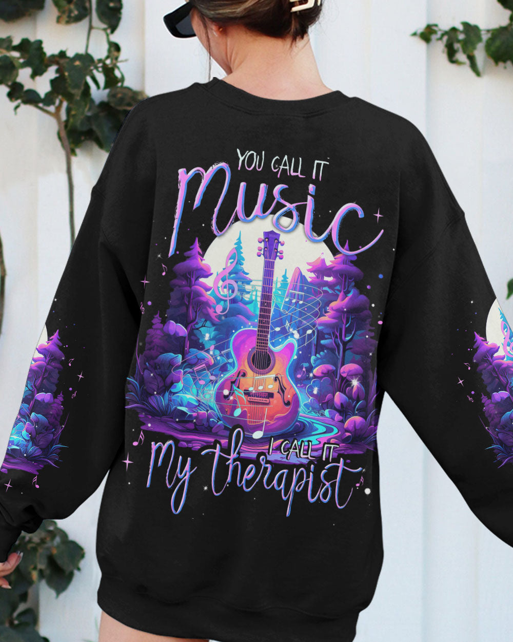 BLISSCORNERS YOU CALL IT MUSIC GUITAR ALL OVER PRINT