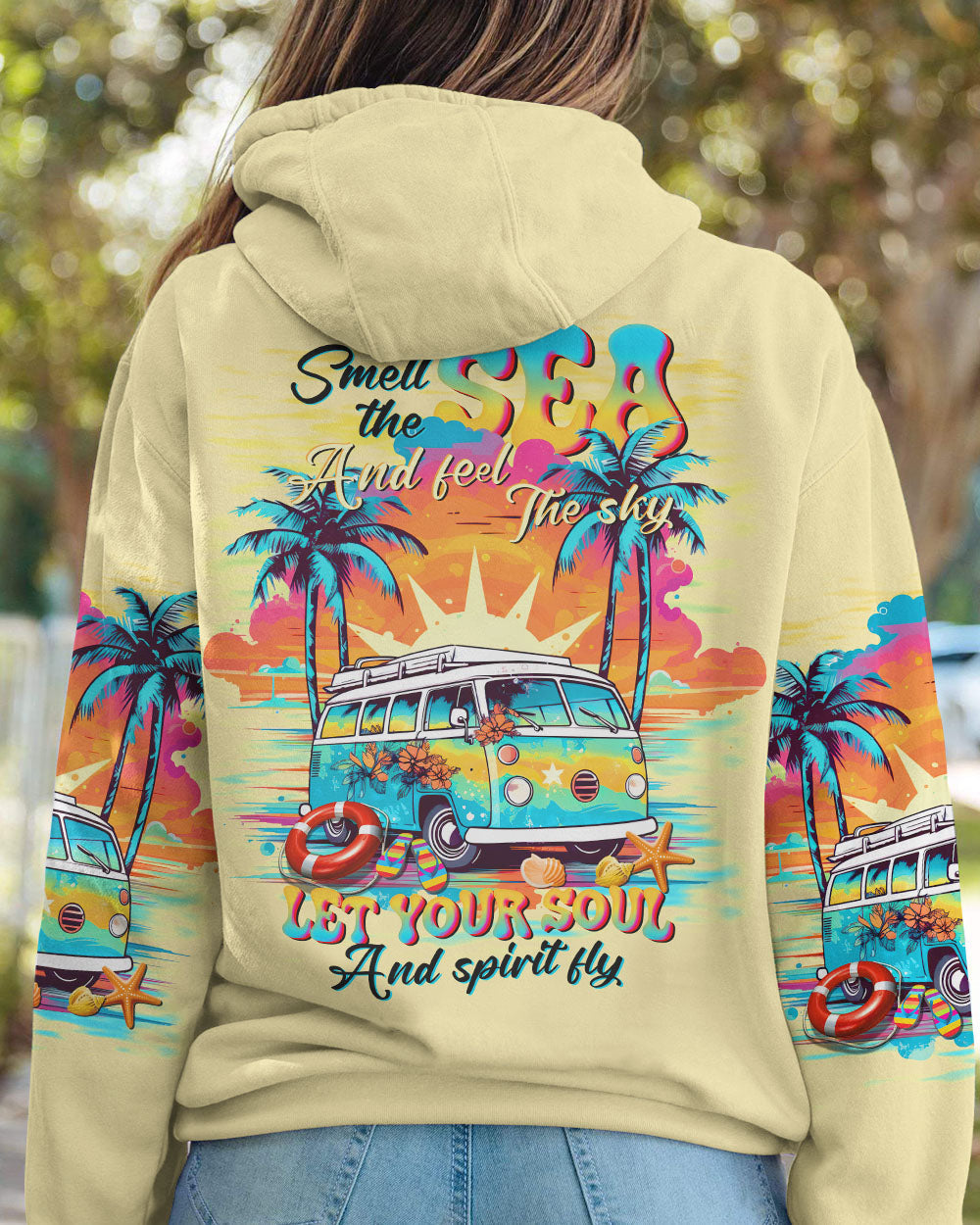 BLISSCORNERS SMELL THE SEA AND FEEL THE SKY ALL OVER PRINT