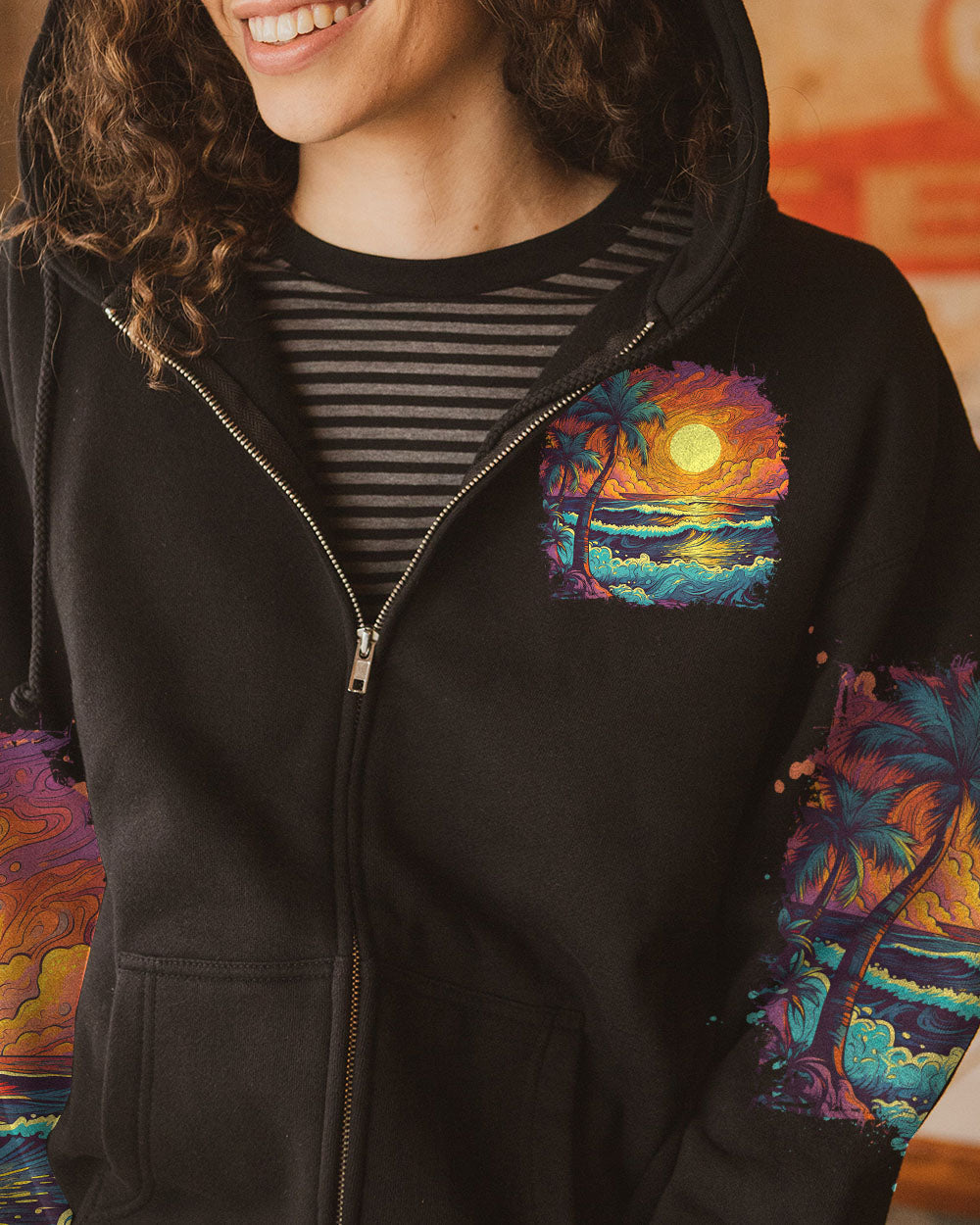 BLISSCORNERS THE OCEAN'S ROAR ALL OVER PRINT