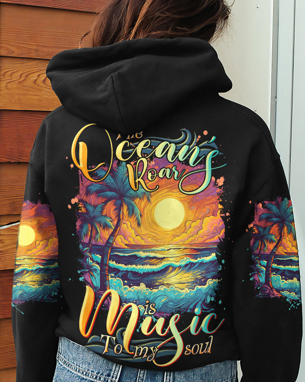 BLISSCORNERS THE OCEAN'S ROAR ALL OVER PRINT