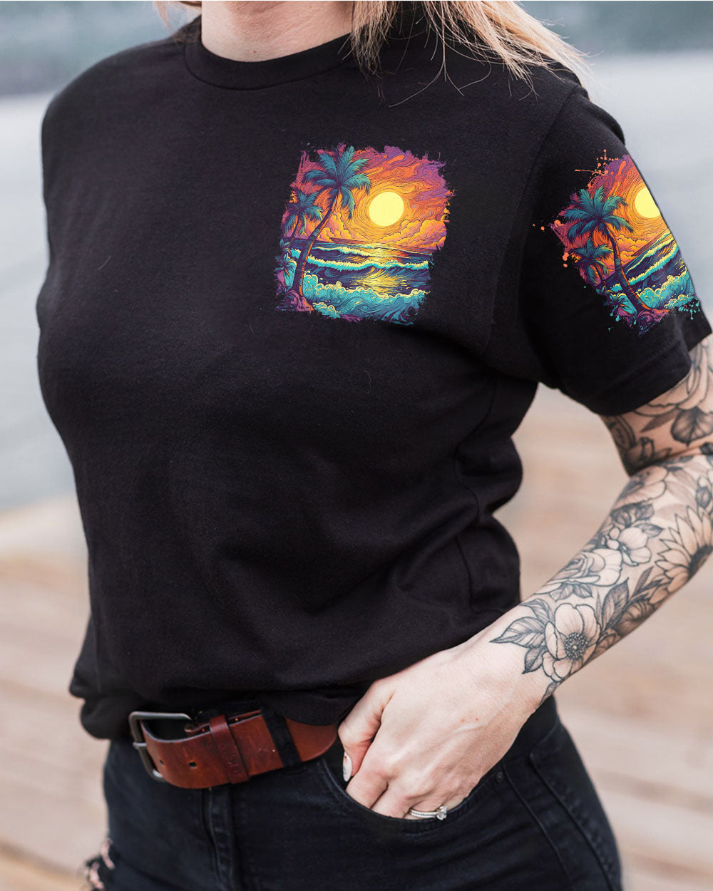 BLISSCORNERS THE OCEAN'S ROAR ALL OVER PRINT