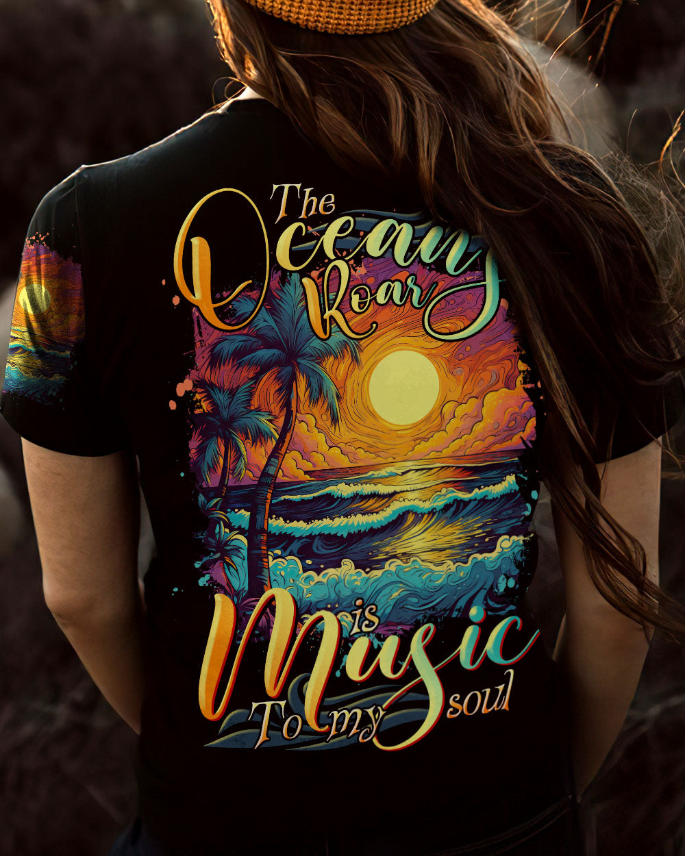 BLISSCORNERS THE OCEAN'S ROAR ALL OVER PRINT