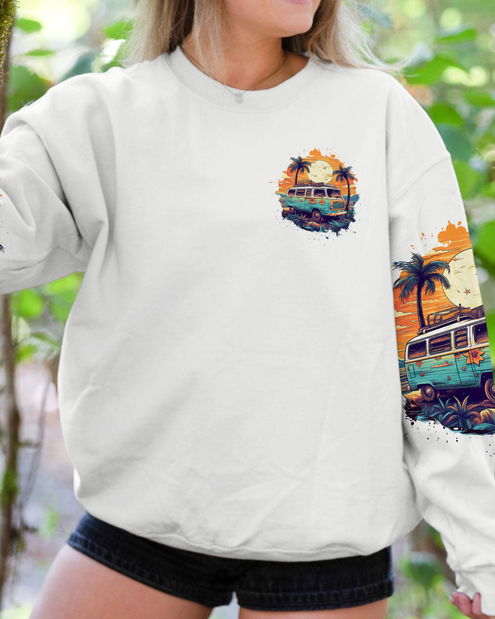 BLISSCORNERS OCEAN AIR SALTY HAIR ALL OVER PRINT