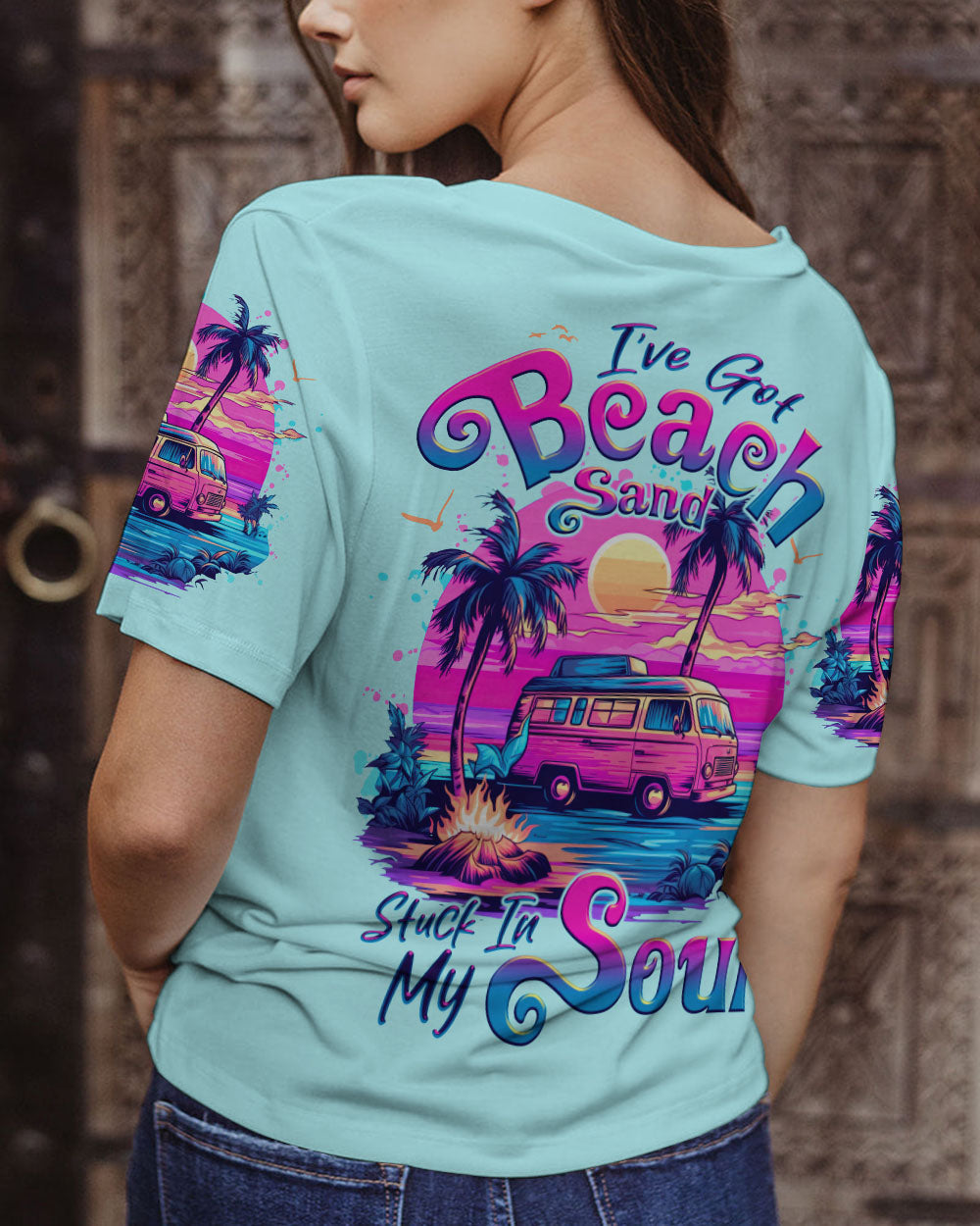 BLISSCORNERS I'VE GOT BEACH SAND ALL OVER PRINT
