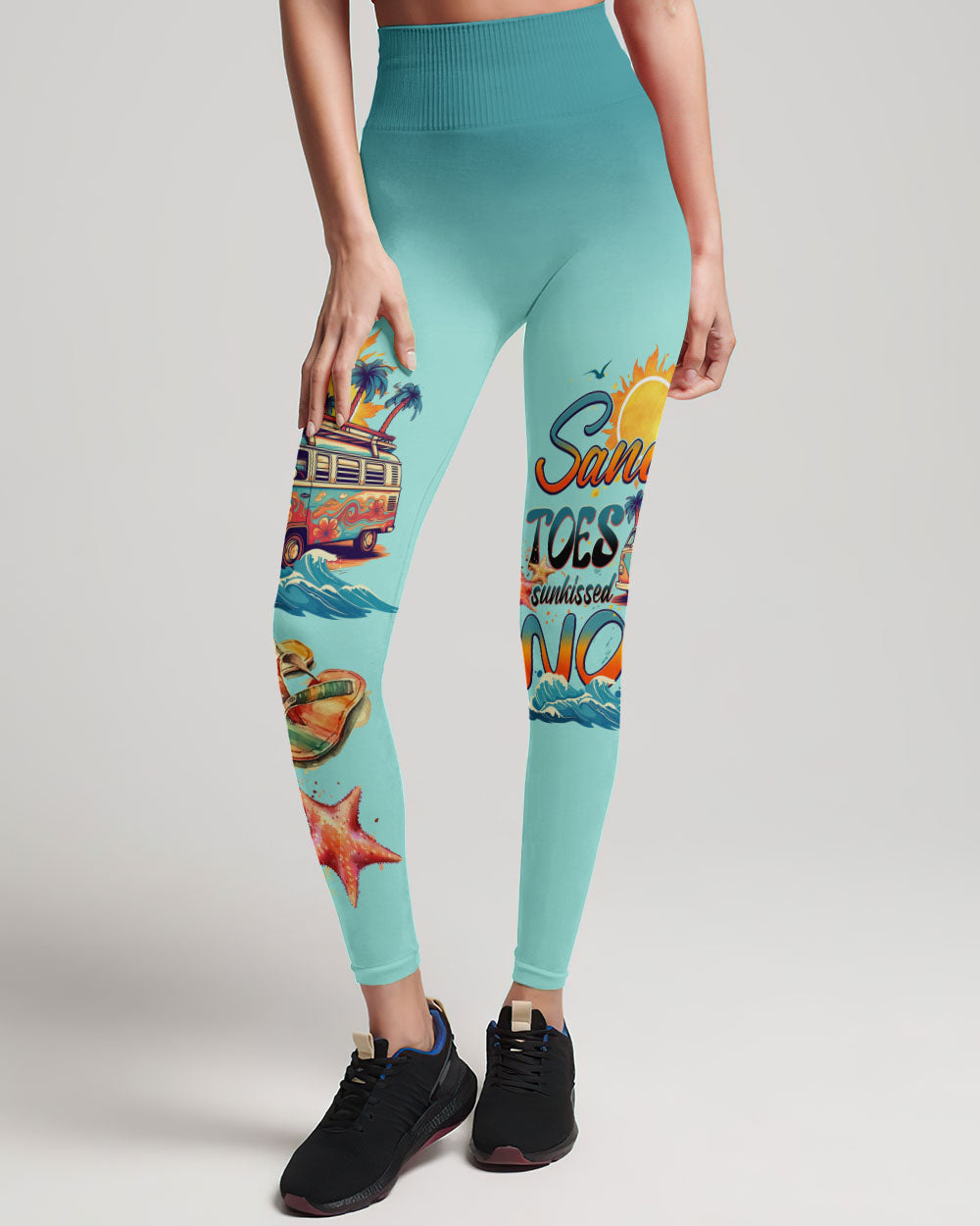BLISSCORNERS SANDY TOES SUNKISSED NOSE ALL OVER PRINT