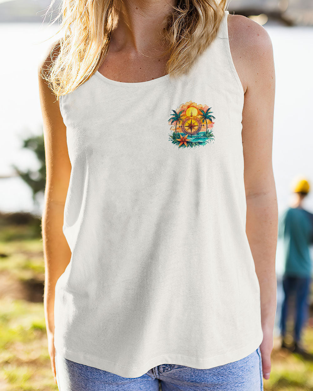 BLISSCORNERS SMELL THE SEA AND FEEL THE SKY ALL OVER PRINT