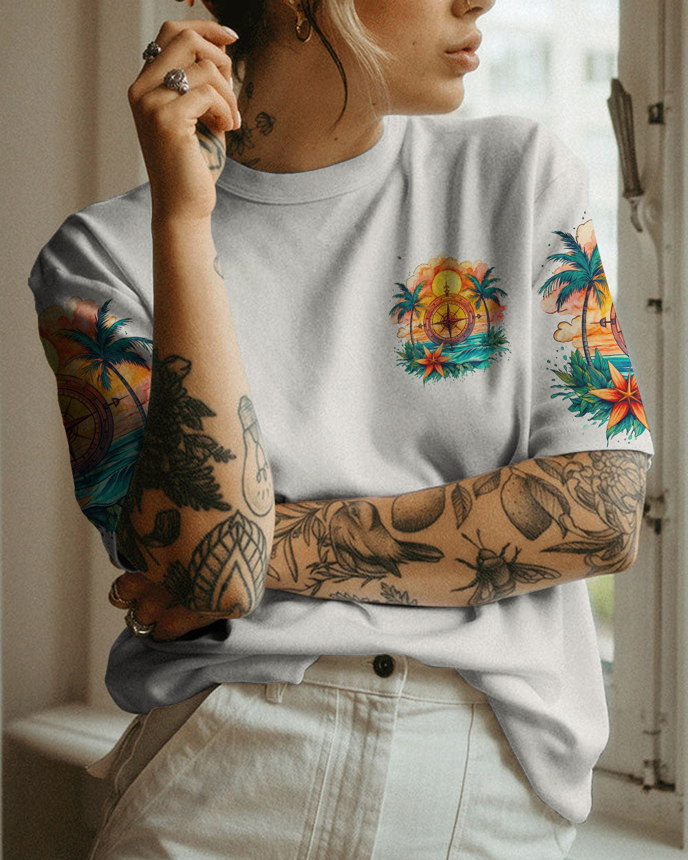 BLISSCORNERS SMELL THE SEA AND FEEL THE SKY ALL OVER PRINT