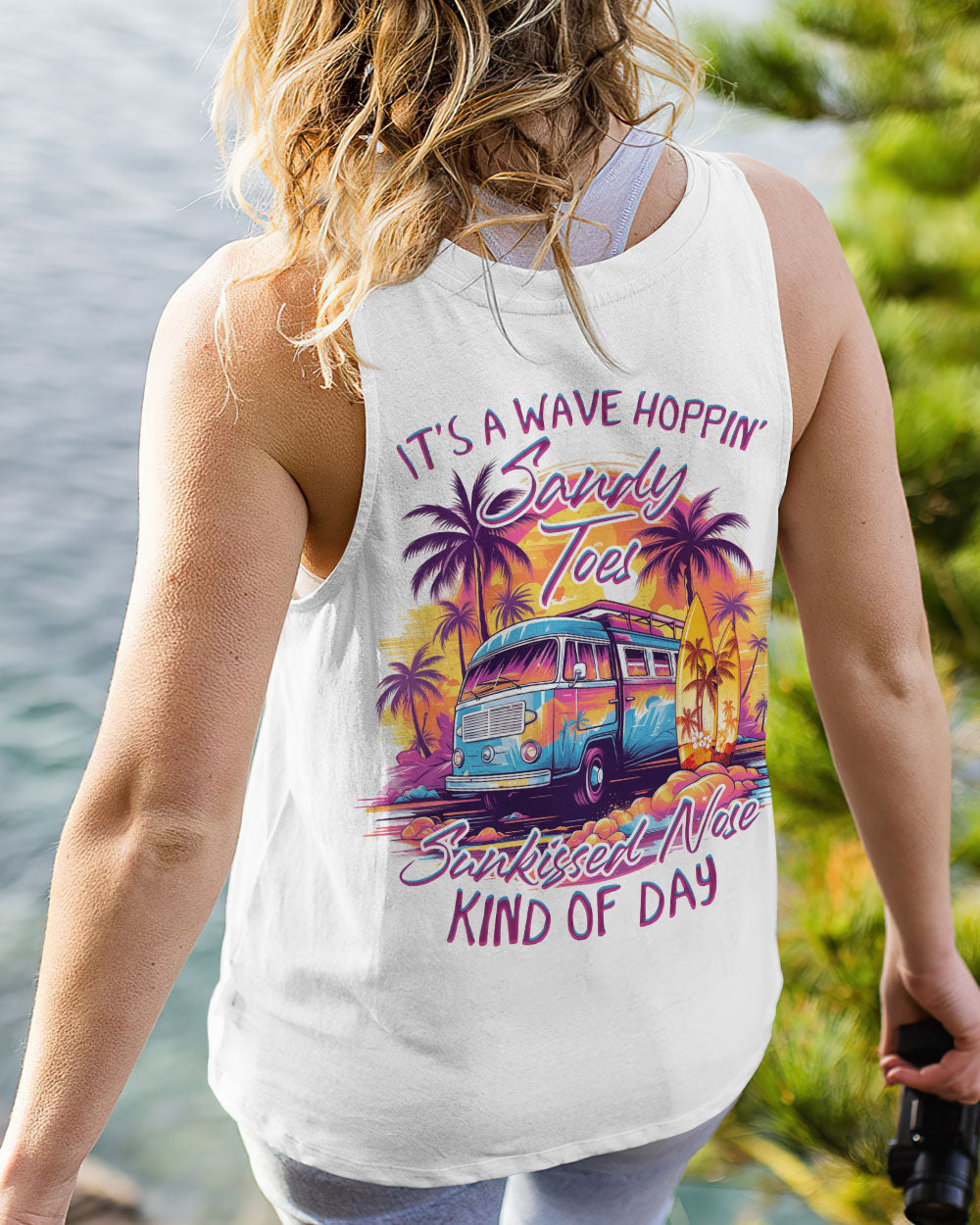 BLISSCORNERS SANDY TOES SUNKISSED NOSE ALL OVER PRINT
