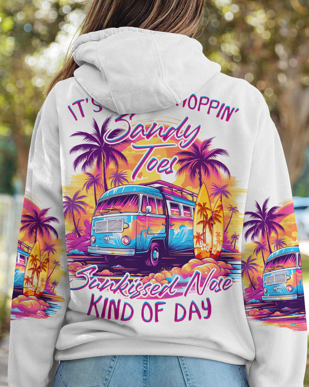 BLISSCORNERS SANDY TOES SUNKISSED NOSE ALL OVER PRINT