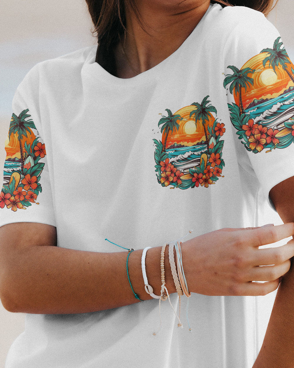 BLISSCORNERS SANDY TOES SUNKISSED NOSE ALL OVER PRINT