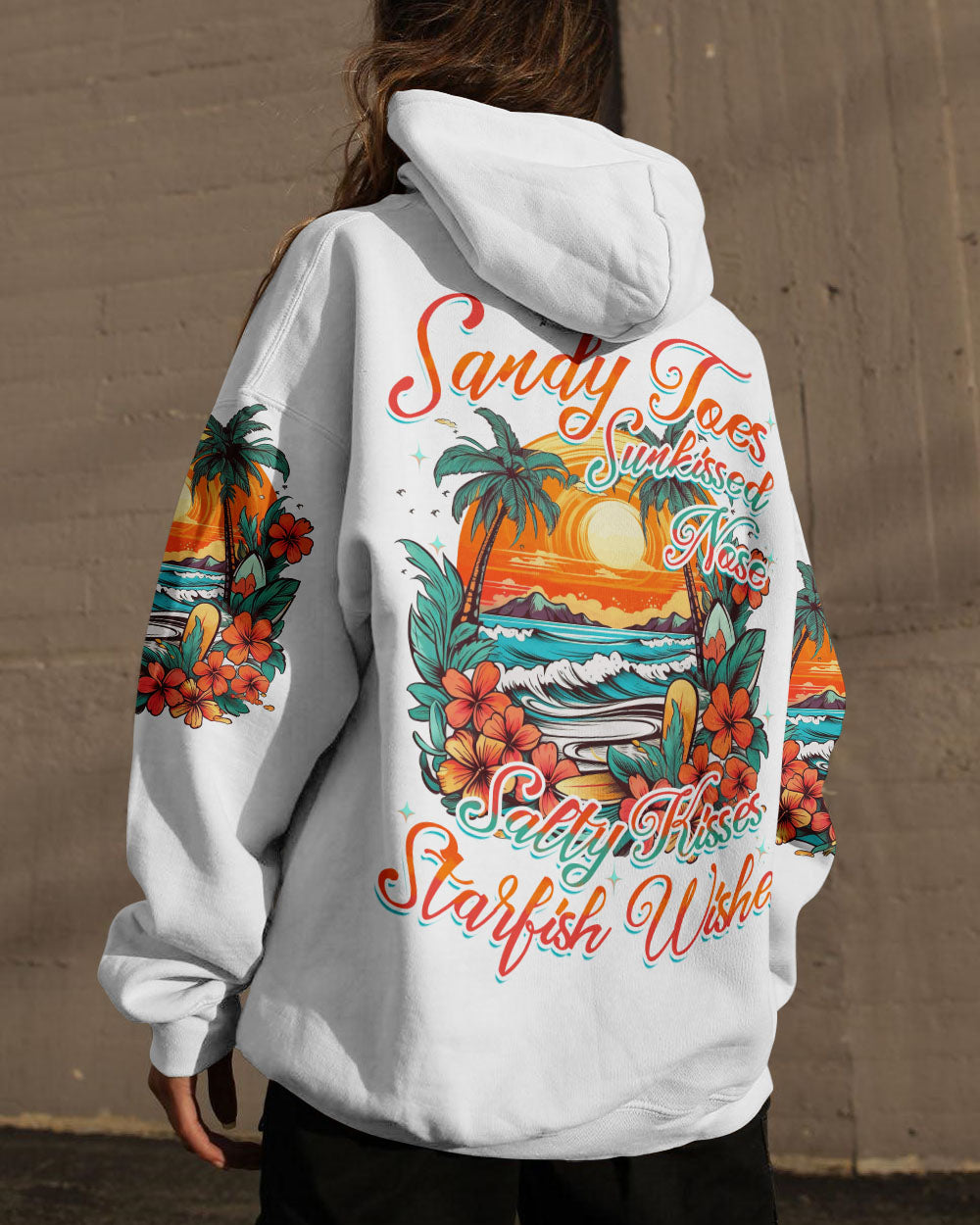 BLISSCORNERS SANDY TOES SUNKISSED NOSE ALL OVER PRINT
