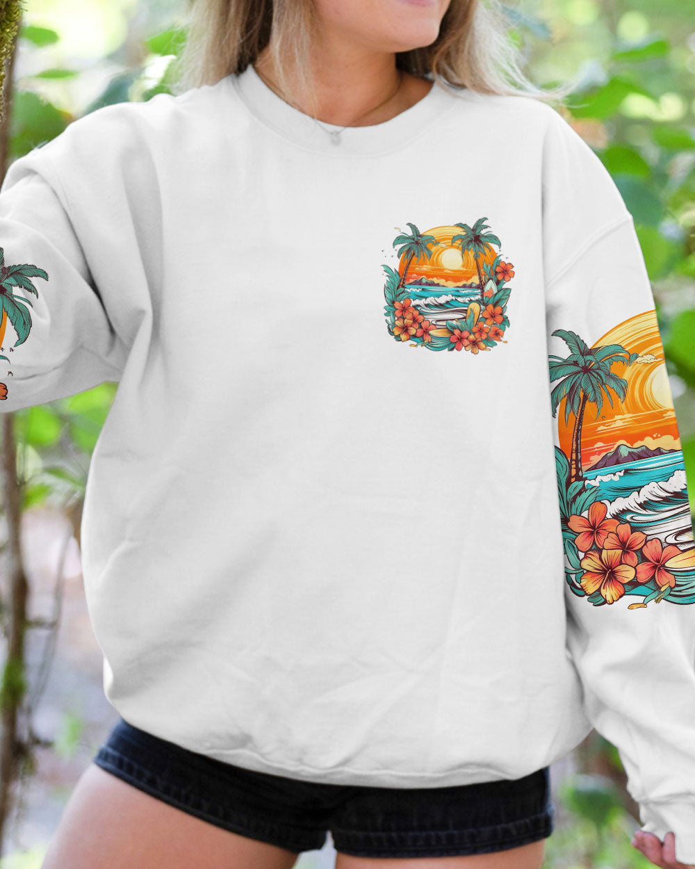 BLISSCORNERS SANDY TOES SUNKISSED NOSE ALL OVER PRINT