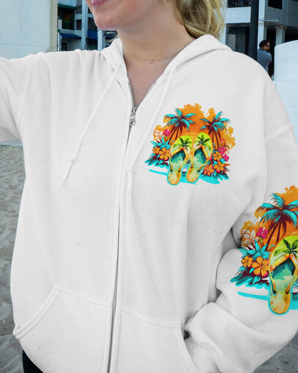 BLISSCORNERS SANDY TOES SUNKISSED NOSE ALL OVER PRINT