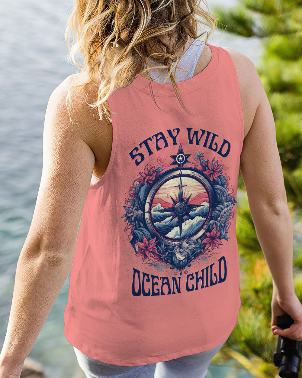 BLISSCORNERS STAY WILD OCEAN CHILD ALL OVER PRINT