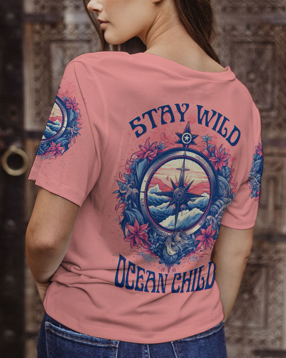 BLISSCORNERS STAY WILD OCEAN CHILD ALL OVER PRINT