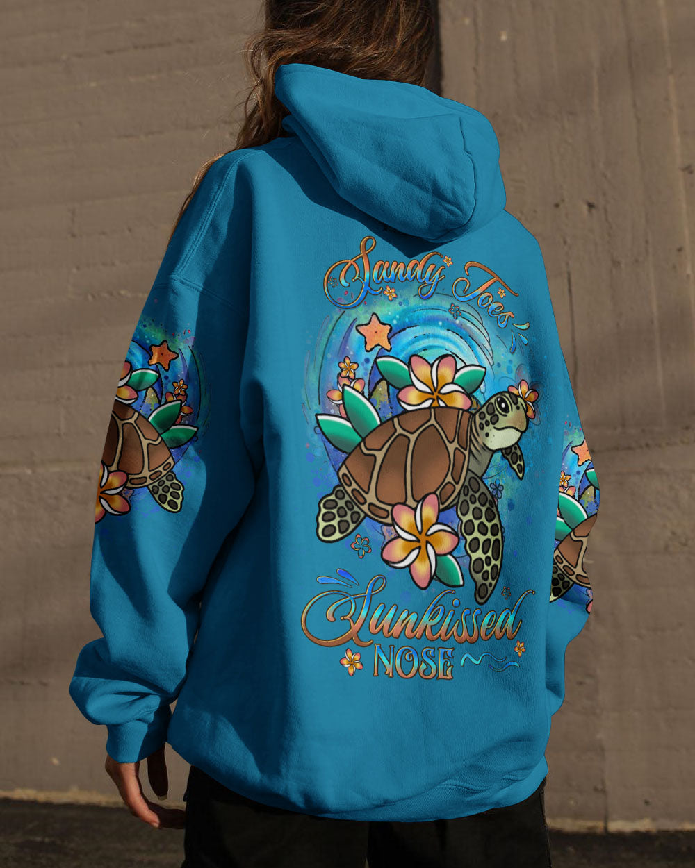 BLISSCORNERS SANDY TOES SUNKISSED NOSE ALL OVER PRINT
