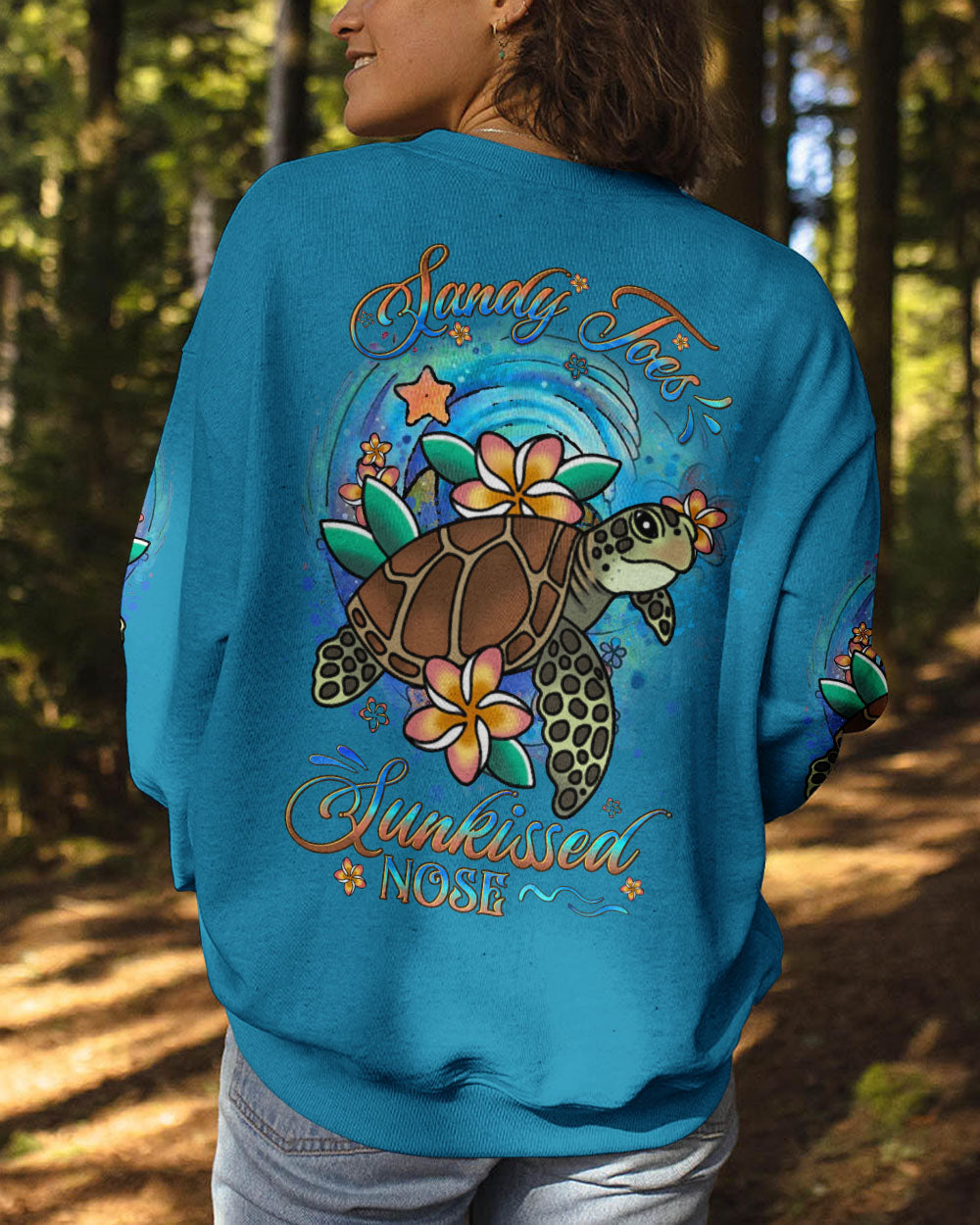 BLISSCORNERS SANDY TOES SUNKISSED NOSE ALL OVER PRINT