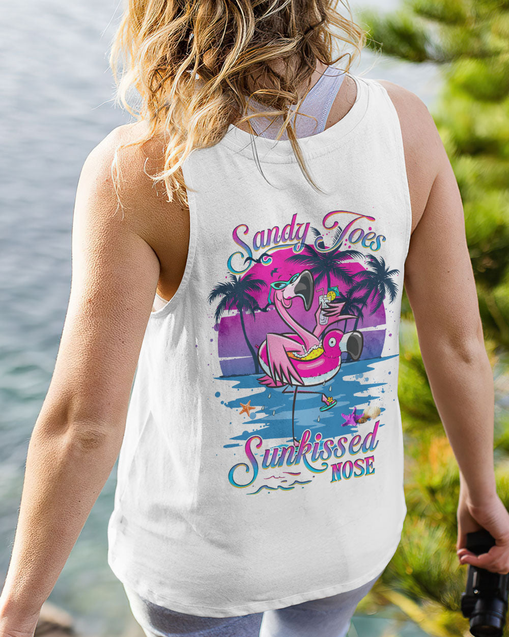BLISSCORNERS SANDY TOES SUNKISSED NOSE ALL OVER PRINT