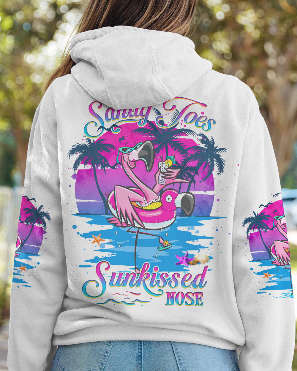 BLISSCORNERS SANDY TOES SUNKISSED NOSE ALL OVER PRINT