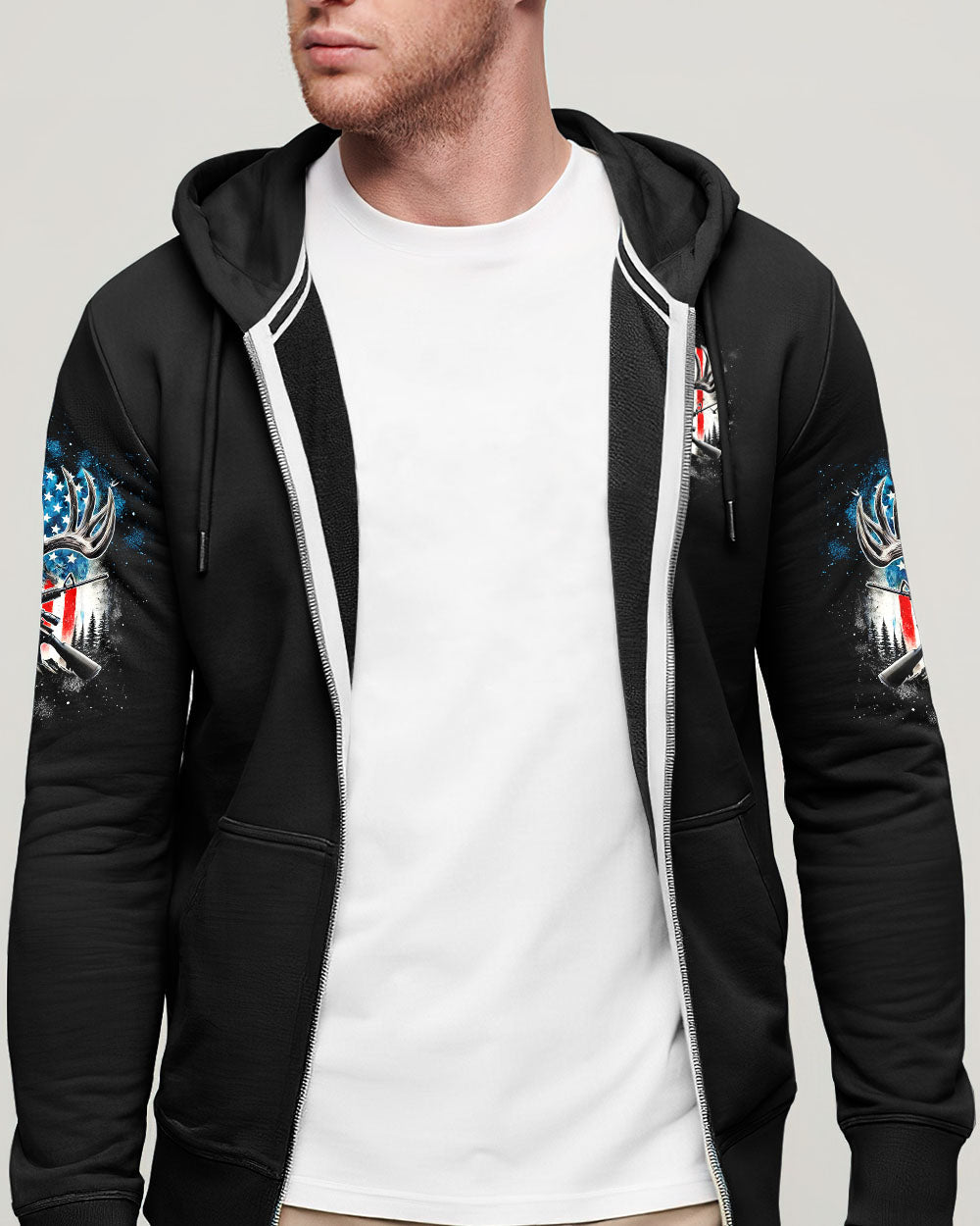 BLISSCORNERS BUCK AROUND AND FIND OUT DEER HUNTING ALL OVER PRINT