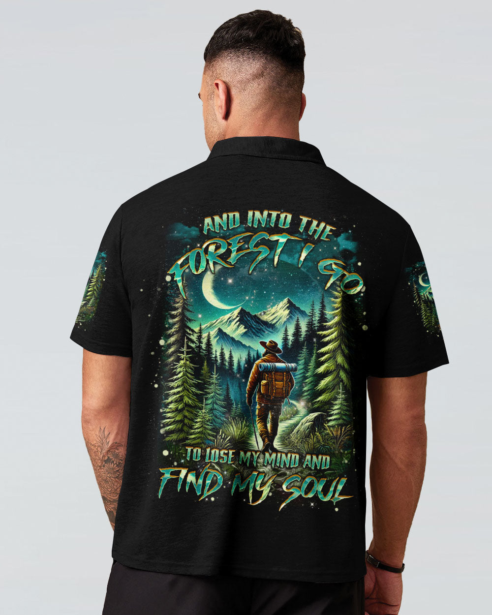 BLISSCORNERS AND INTO THE FOREST I GO ALL OVER PRINT