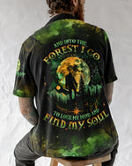 BLISSCORNERS AND INTO THE FOREST I GO BIGFOOT HAWAIIAN SHIRT