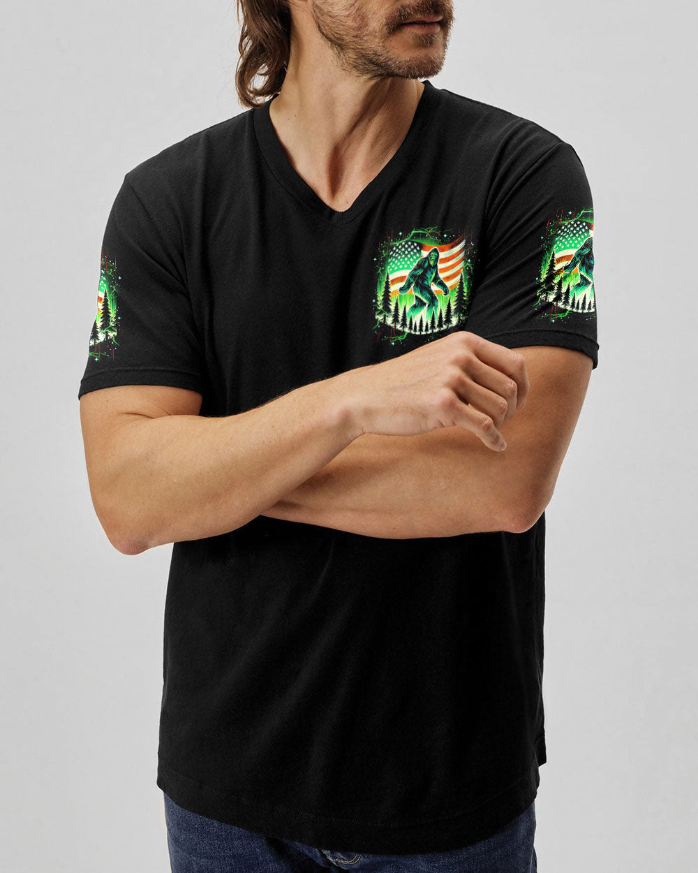 BLISSCORNERS (HOT DEAL) THE CLOSER I GET TO NATURE BIGFOOTALL OVER PRINT