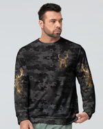 BLISSCORNERS BUCK AROUND AND FIND OUT DEER HUNTING ALL OVER PRINT