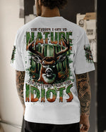 BLISSCORNERS THE CLOSER I GET TO NATURE HUNTING ALL OVER PRINT