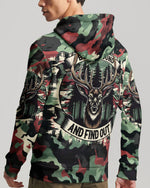 BLISSCORNERS BUCK AROUND AND FIND OUT DEER HUNTING ALL OVER PRINT