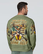 BLISSCORNERS WE SHOOT DEER AND THEN DRINK BEER ALL OVER PRINT