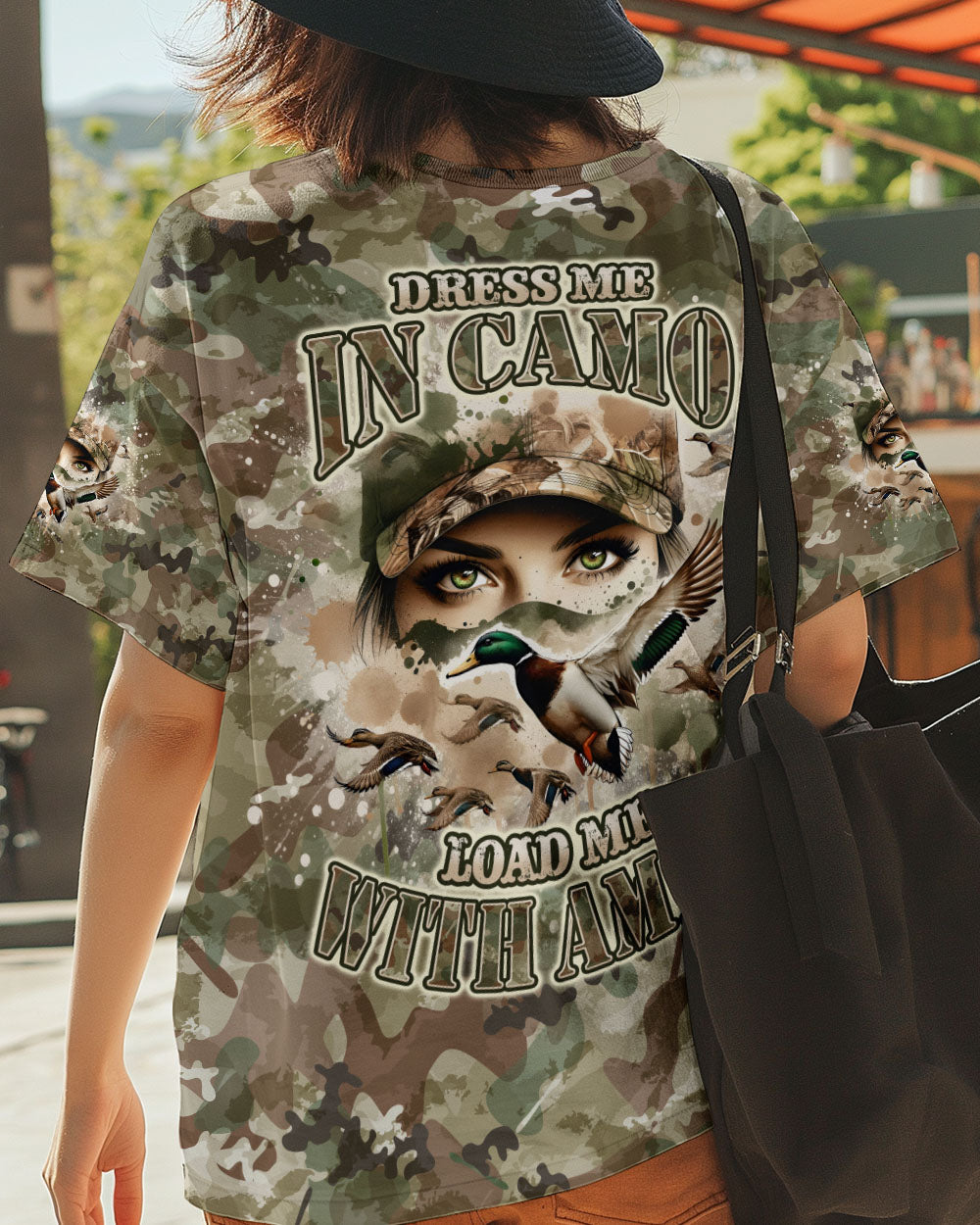 BLISSCORNERS DRESS ME IN CAMO DUCK HUNTING ALL OVER PRINT