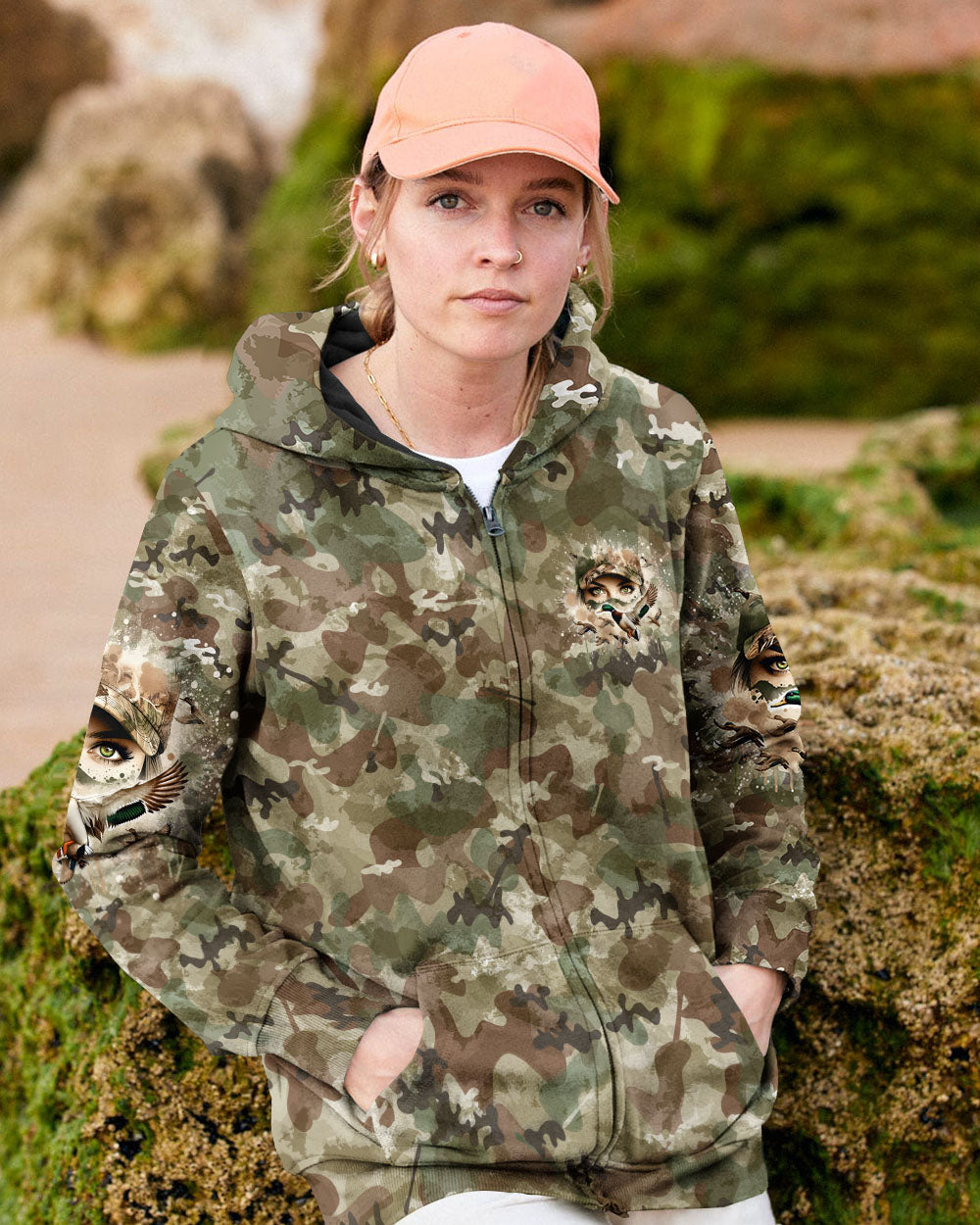 BLISSCORNERS DRESS ME IN CAMO DUCK HUNTING ALL OVER PRINT